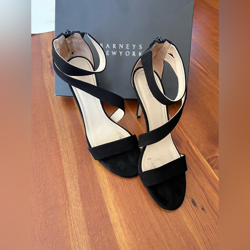Barney’s Black Heels